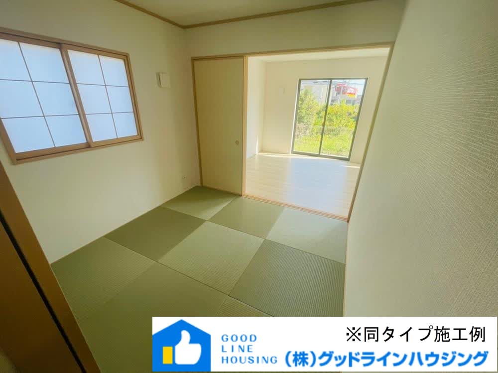 小野市育ヶ丘町第8　2号棟の和室