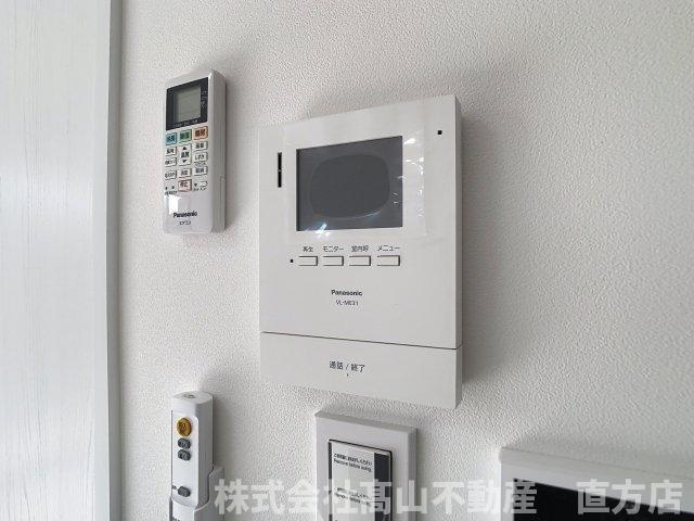 直方市大字感田のアパートのセキュリティ