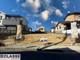 【前面道路含む現地写真】 | 宇治市広野町尖山　1区画　売土地　建築条件付き