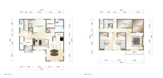 【参考プラン】 | 宇治市広野町尖山　1区画　売土地　建築条件付き | 自由設計になりますので設計士と直接お話していただきオンリーワンのおうちづくりが可能です！需要の多いランドリールームも実現可能です。一緒に楽しくお家づくりをしていきましょう！