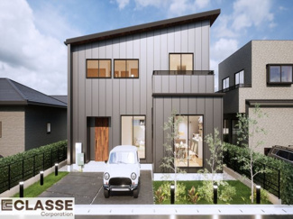 【完成予想図】 | 宇治市広野町尖山　1区画　売土地　建築条件付き | 弊社標準仕様（アトリエスタイルハウス仕様）では、耐震等級3相当が標準です。間取りにもよりますので、設計士に確認しながら、ご希望の間取りとの兼ね合いで考えていきましょう。