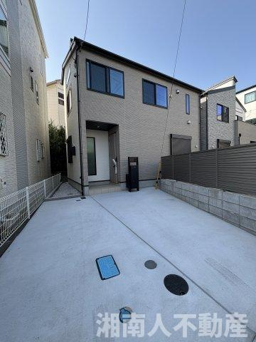 茅ヶ崎市浜竹１丁目２６４８新築戸建の外観|おしゃれな外観です