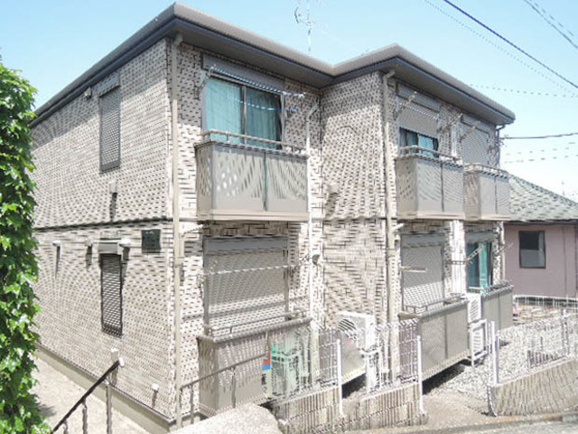 ハイムＦのエントランス