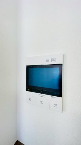 シャンテ川西1号棟のセキュリティ|TVモニター付きインターホン