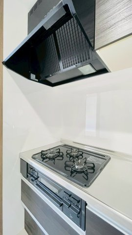 シャンテ川西1号棟のキッチン|コンロ