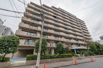 【外観】 | 仲介手数料無料　ライオンズガーデン錦糸町　4階　リフォーム済