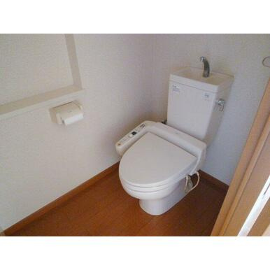 コアマンションフェスティオ久留米のトイレ|ゆったりとした空間のトイレです