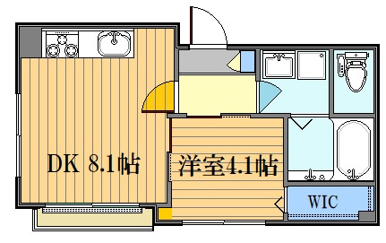 ハルクオーレ旗の台の間取り