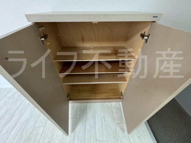 ヴィラ若江の収納|収納豊富です