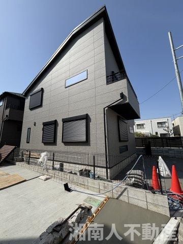 茅ヶ崎市浜竹４丁目４３３８番４５新築戸建の外観|きれいな外観です