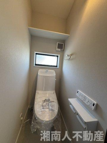 茅ヶ崎市浜竹４丁目４３３８番４５新築戸建のトイレ|トイレもきれいです