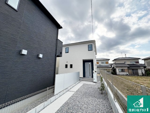 近江八幡市安土町常楽寺　第24-1期　新築一戸建ての外観|安心の10年保証！外観を美しく保ち、雨水で汚れを落とします！気になることがありましたら、お気軽にお問い合わせください！