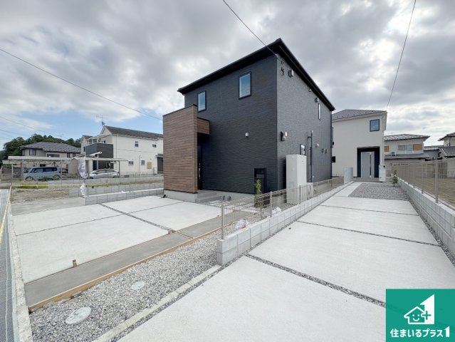 近江八幡市安土町常楽寺　第24-1期　新築一戸建ての外観|安心の10年保証！外観を美しく保ち、雨水で汚れを落とします！気になることがありましたら、お気軽にお問い合わせください！