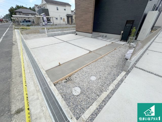 近江八幡市安土町常楽寺　第24-1期　新築一戸建ての駐車場|駐車スペース！散水栓があるので、こまめに愛車を洗えます！