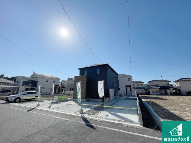 近江八幡市安土町常楽寺　第24-1期　新築一戸建ての外観|安心の10年保証！外観を美しく保ち、雨水で汚れを落とします！気になることがありましたら、お気軽にお問い合わせください！