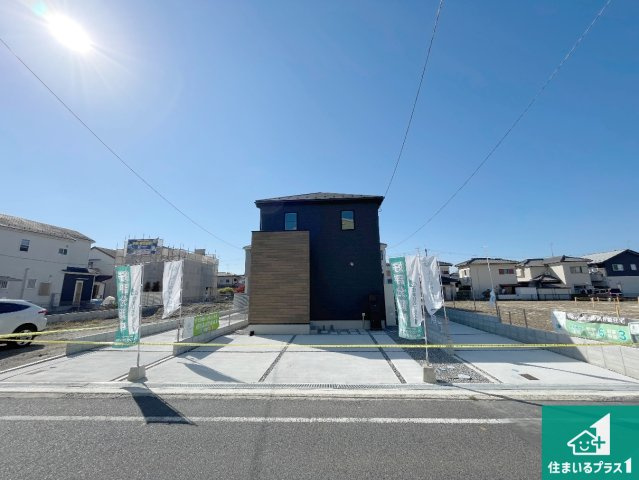 近江八幡市安土町常楽寺　第24-1期　新築一戸建ての外観|安心の10年保証！外観を美しく保ち、雨水で汚れを落とします！気になることがありましたら、お気軽にお問い合わせください！