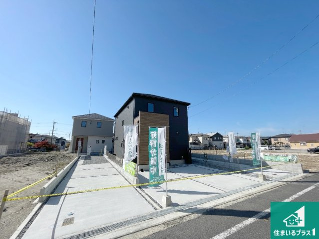 近江八幡市安土町常楽寺　第24-1期　新築一戸建ての外観|安心の10年保証！外観を美しく保ち、雨水で汚れを落とします！気になることがありましたら、お気軽にお問い合わせください！