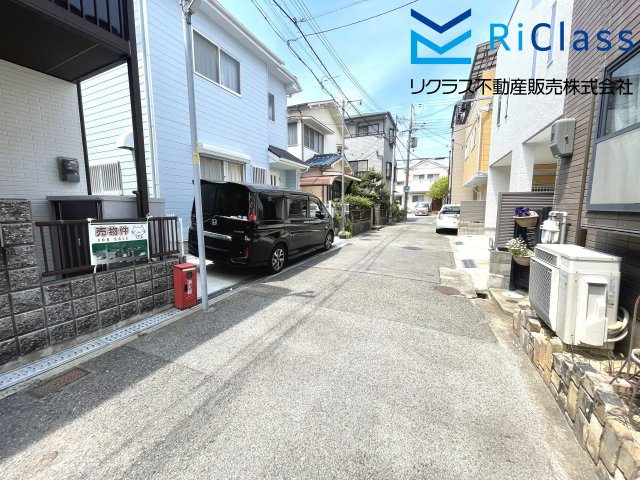 中古戸建　神戸市須磨区大田町7丁目2の前面道路含む現地写真|前面道路含む現地写真です