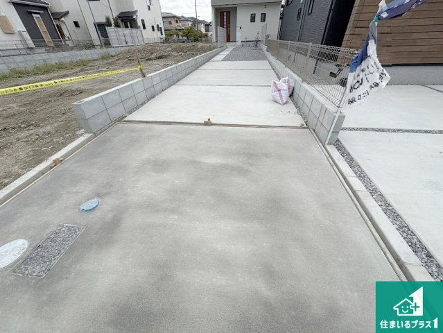 近江八幡市安土町常楽寺　第24-1期　新築一戸建ての駐車場|駐車スペース！散水栓があるので、こまめに愛車を洗えます！