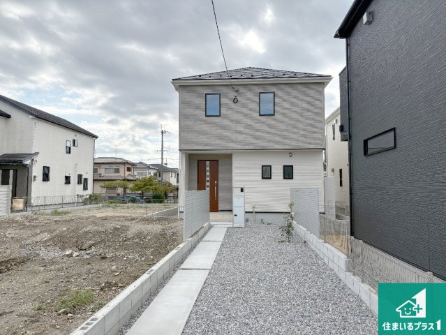 近江八幡市安土町常楽寺　第24-1期　新築一戸建ての外観|安心の10年保証！外観を美しく保ち、雨水で汚れを落とします！気になることがありましたら、お気軽にお問い合わせください！