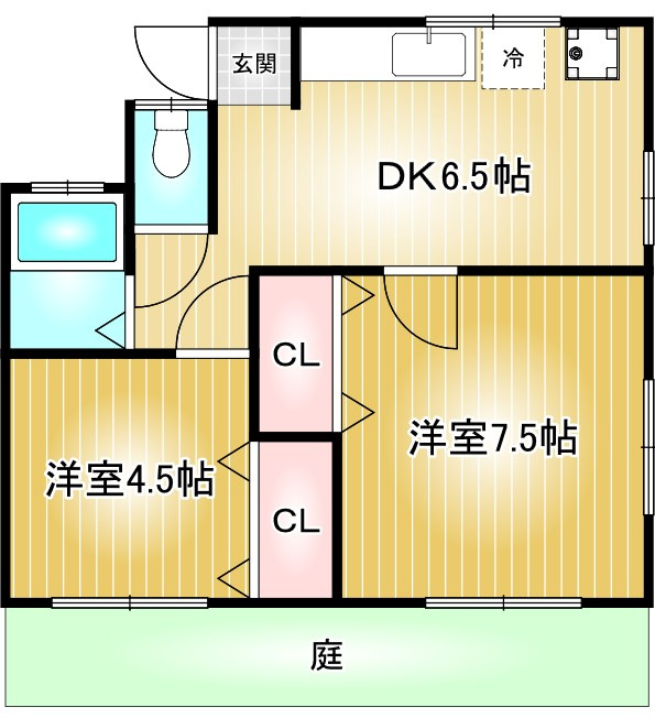 fメゾン妙音通｜名古屋市の賃貸ならMy賃貸の間取り|fメゾン妙音通