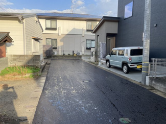 【前面道路含む現地写真】 | ◆前面道路をアスファルト舗装しました◆現地（2025年11月）撮影