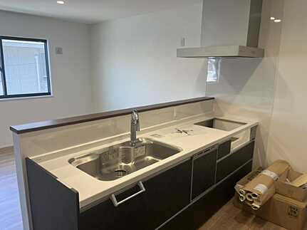広島市中区江波二本松２丁目　新築一戸建て(全2棟)のキッチン