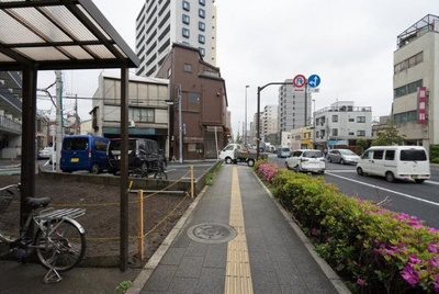 【前面道路含む現地写真】 | 墨田区東向島６丁目の売地