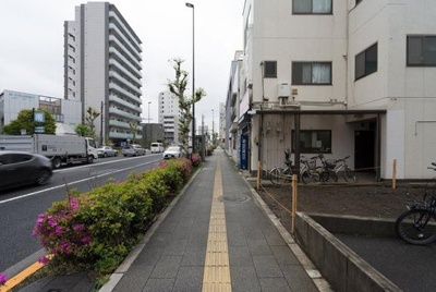 【前面道路含む現地写真】 | 墨田区東向島６丁目の売地