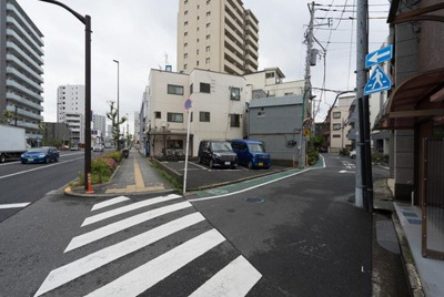 【前面道路含む現地写真】 | 墨田区東向島６丁目の売地