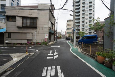【前面道路含む現地写真】 | 墨田区東向島６丁目の売地