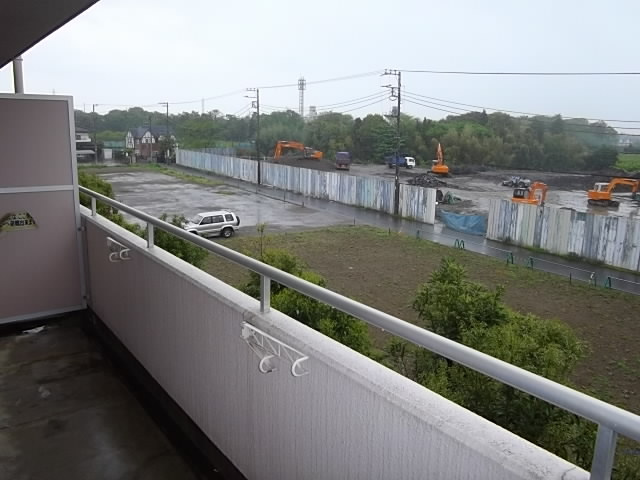 ペアヒルズ大野のバルコニー