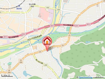 【地図】 | ボヌール･ＳＮ　A・B棟・