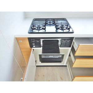 落合町貸家のキッチン