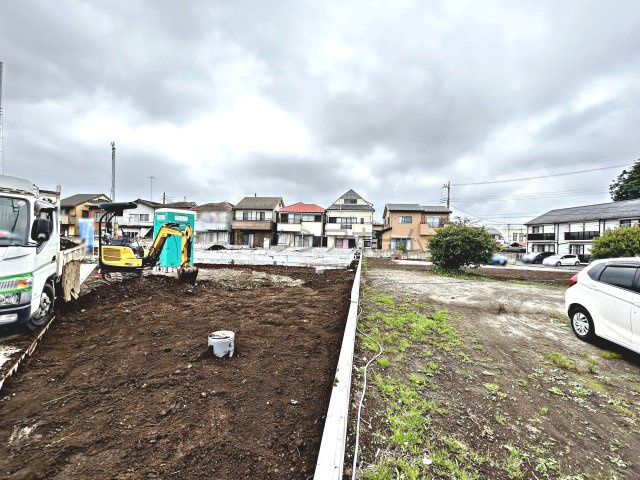 狭山市北入曽・全4棟　新築一戸建　1号棟　～広々49坪以上～の周辺|建築中写真　2025年5月12日撮影