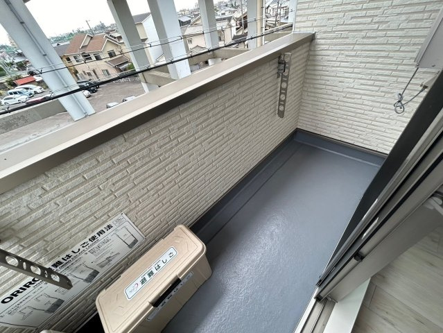 ジーメゾン明石魚住ラピスのバルコニー