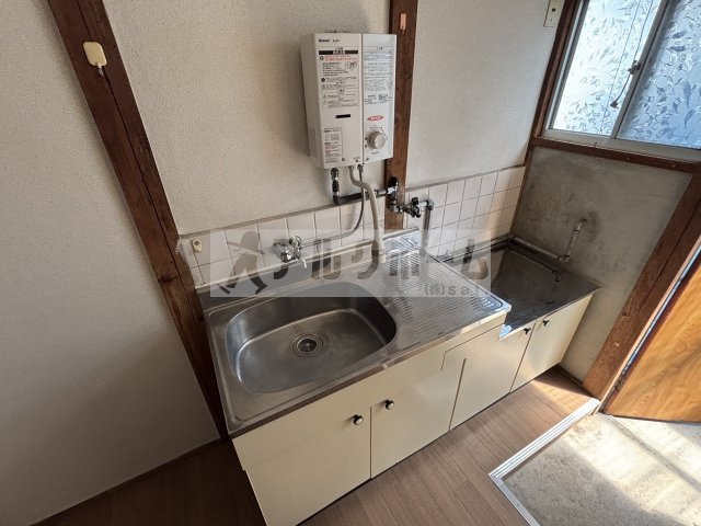 柏原市玉手町のアパートのキッチン