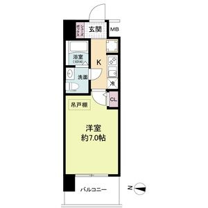セレニテ東三国ミラクの間取り