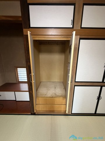 厚木市長谷　中古戸建の収納