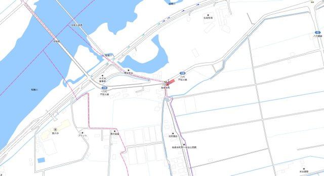 植柳下町　売土地の地図