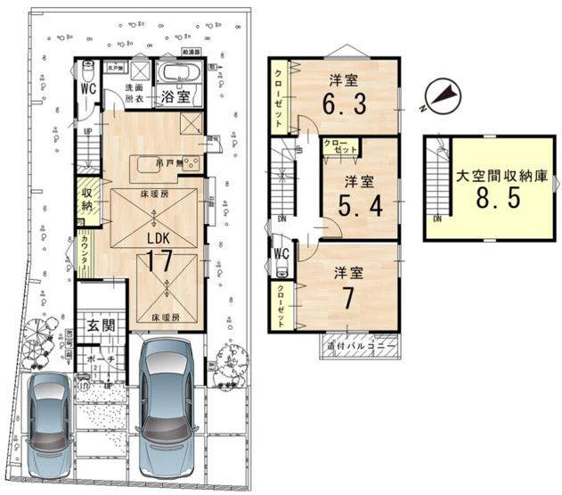 【間取り】 | S41230-修学院