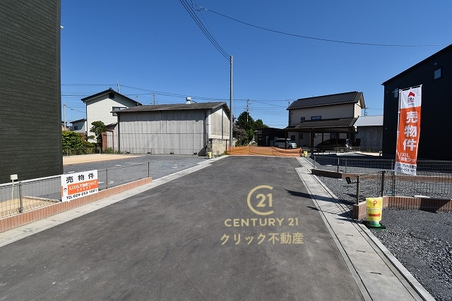 リーブルガーデン  笠間駅前　1期　6の前面道路含む現地写真|現地撮影（2025年7月）