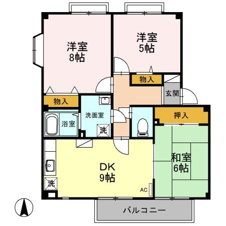 カルムハイツM B棟