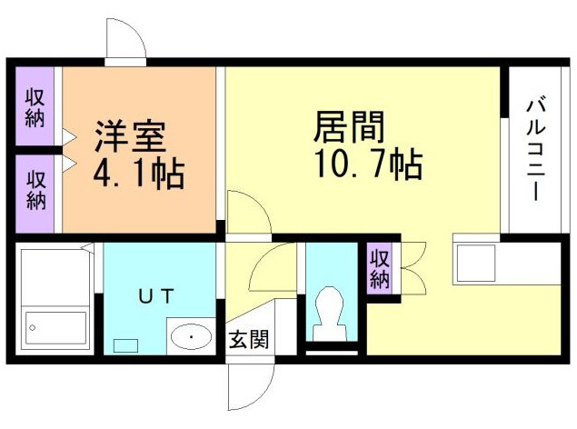 Belle Demeure高砂の間取り