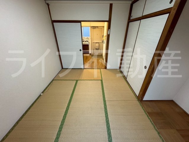 八戸ノ里グリーンハイツの和室|和室があると落ち着いた雰囲気になりますね