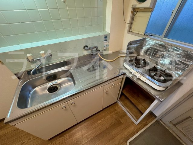 八戸ノ里グリーンハイツのキッチン|キッチンでお料理をお楽しみください