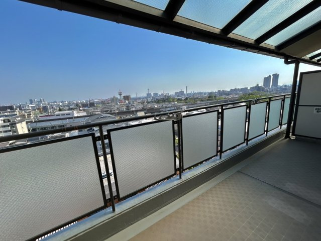藤和ライブタウン上御影のバルコニー|広々としたバルコニーです。眺望も良好です