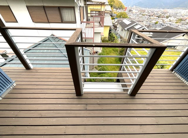 【バルコニー】 | 伏見区桃山紅雪町　中古戸建
