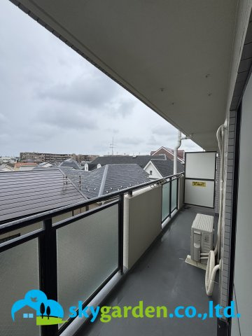 クリオ平塚松風壱番館のバルコニー