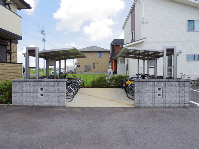 プラート Aのその他共用部分|駐輪場
